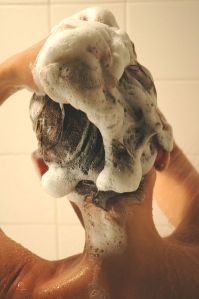 woman-hair-shampoo